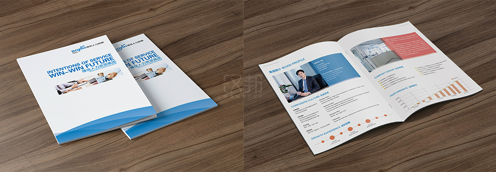 博信人力资源宣传册设计A